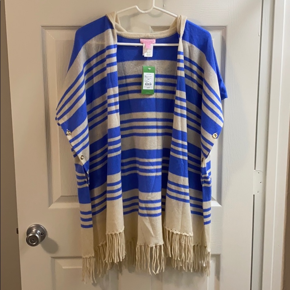 Lilly Pulitzer 100% cashmere cardigan